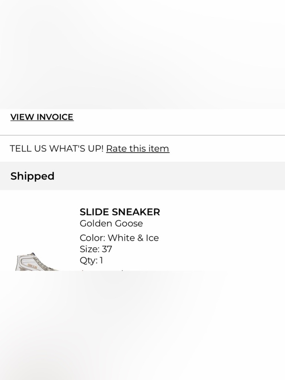 Golden Goose high tops - Size 37 - Picture 10 of 10